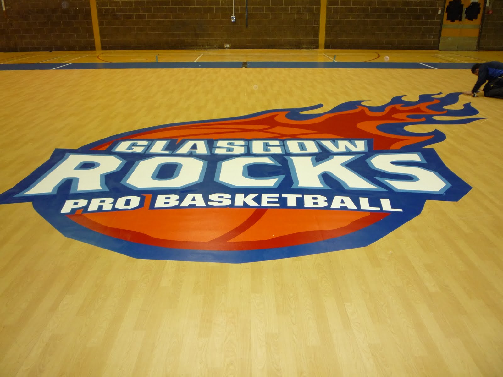 Recreational Coatings Ltd Glasgow Rocks Basketball