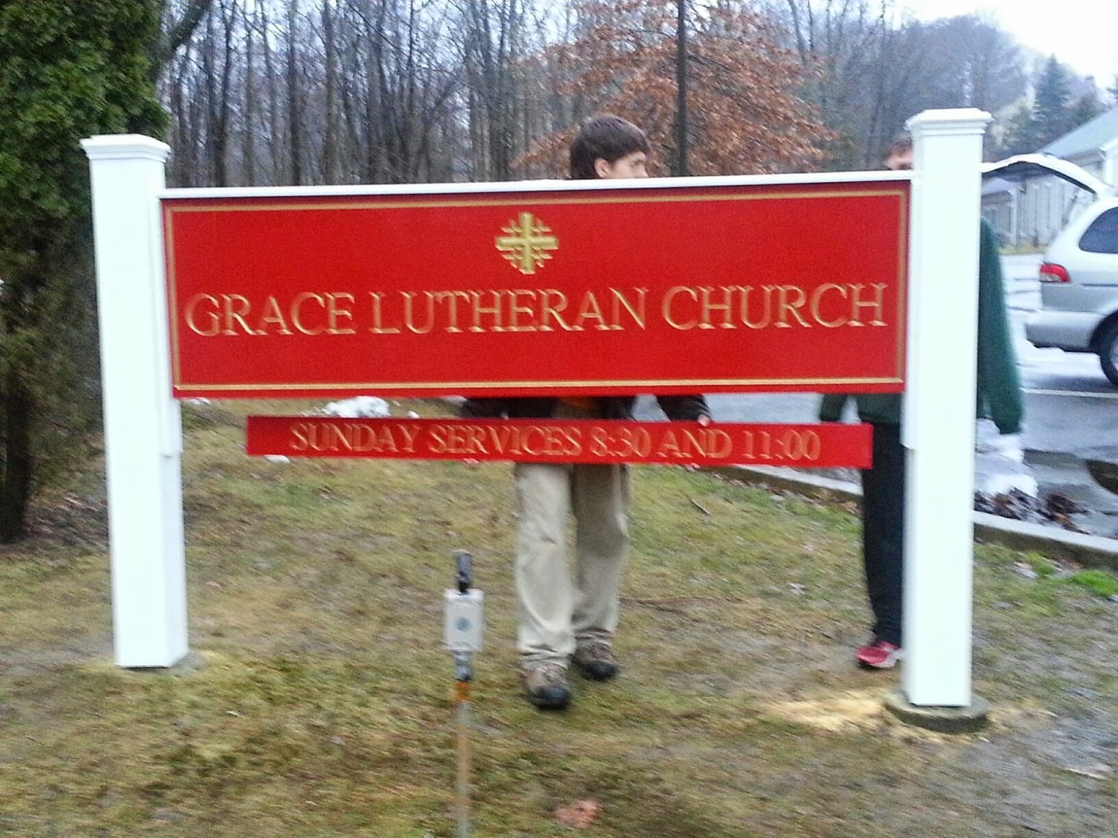 Gold paint coating information Gold leaf paint on outdoor church sign