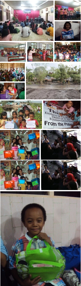 2014-2015 LOCAL AND INTERNATIONAL MISSIONS to the Philippines, Myanmar, and Indonesia