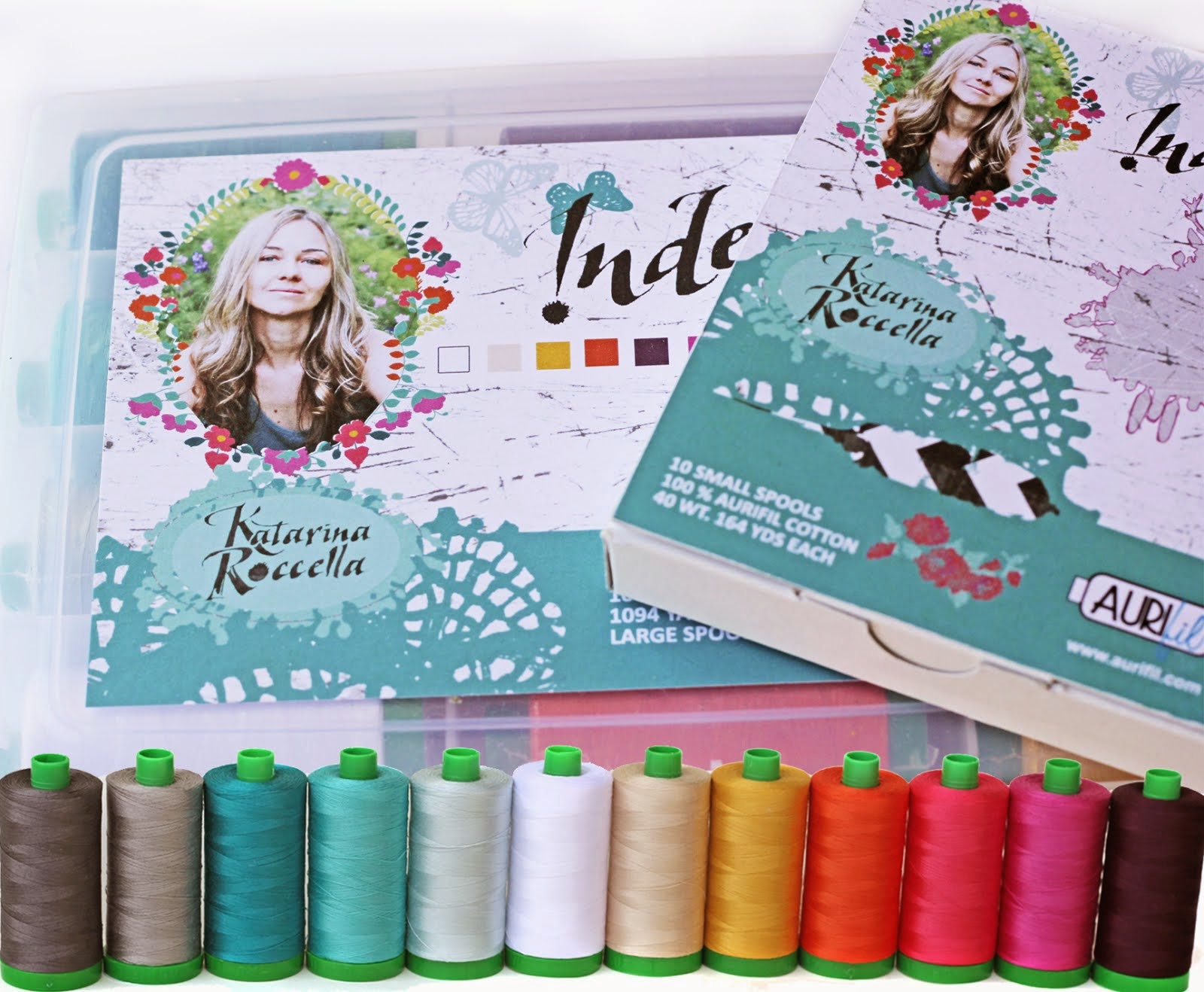 Aurifil thread collection "Indelible"
