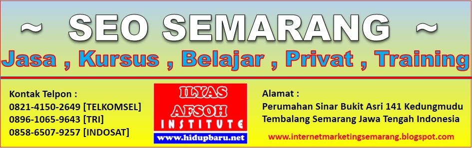 Kursus SEO Semarang [TSEL] 0821-4150-2649