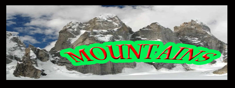 MOUNTAIN & GLACIER OF PAKITAN