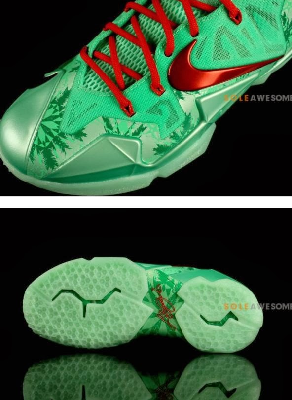 THE SNEAKER ADDICT Nike LeBron 11 XI “Christmas” Sneaker (Release Date