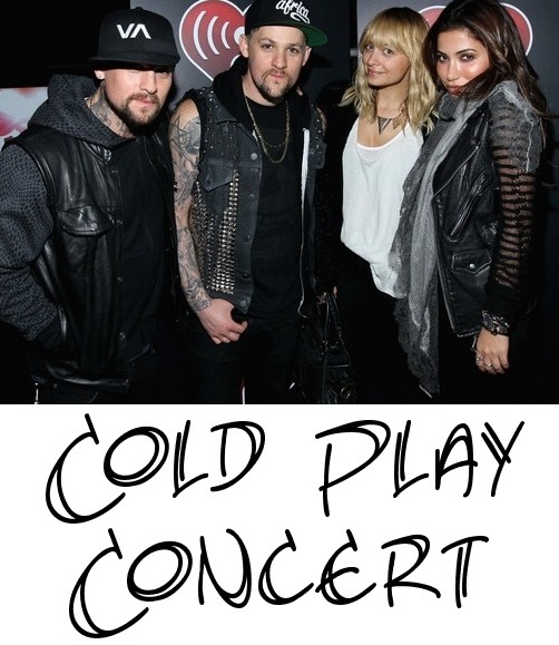 NICOLE RICHIE NEWS Nicole Richie attends charity Coldplay concert