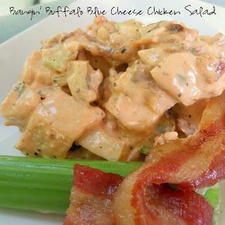 Bangin' Buffalo Blue Cheese Chicken Salad Bangin' Buffalo Blue Cheese Chicken Salad