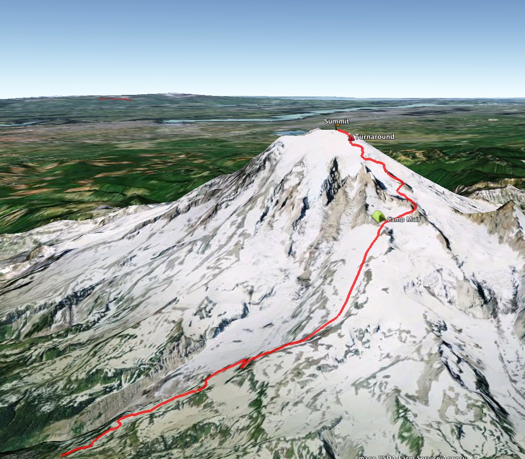 High Pressure Adventures July 21, 2012 Mt Rainier