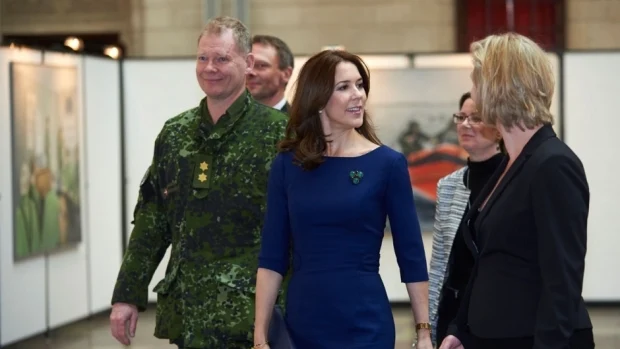 Crown Princess Mary wore LK BENNETT dress - HUGO BOSS