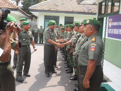 KASDAM IV/DIP BRIGJEN TNI SUNINDYO KUNJUNGI KODIM 0725/SRAGEN