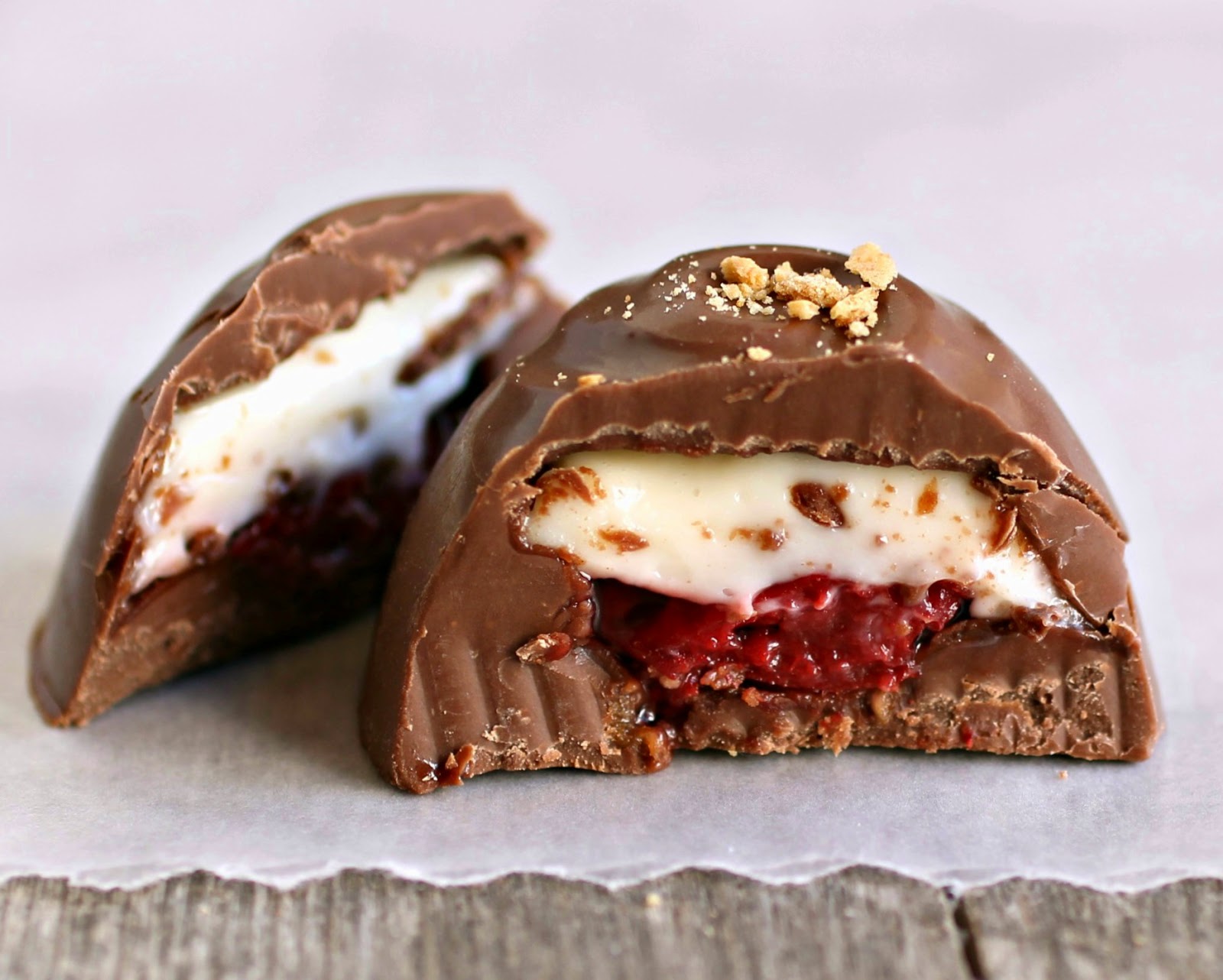 Hungry Couple Cherry Cheesecake Chocolate Truffles
