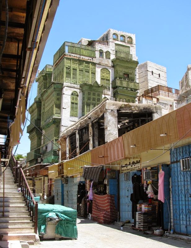 Saudi Arabia Coral Houses of Jeddah's Old Town