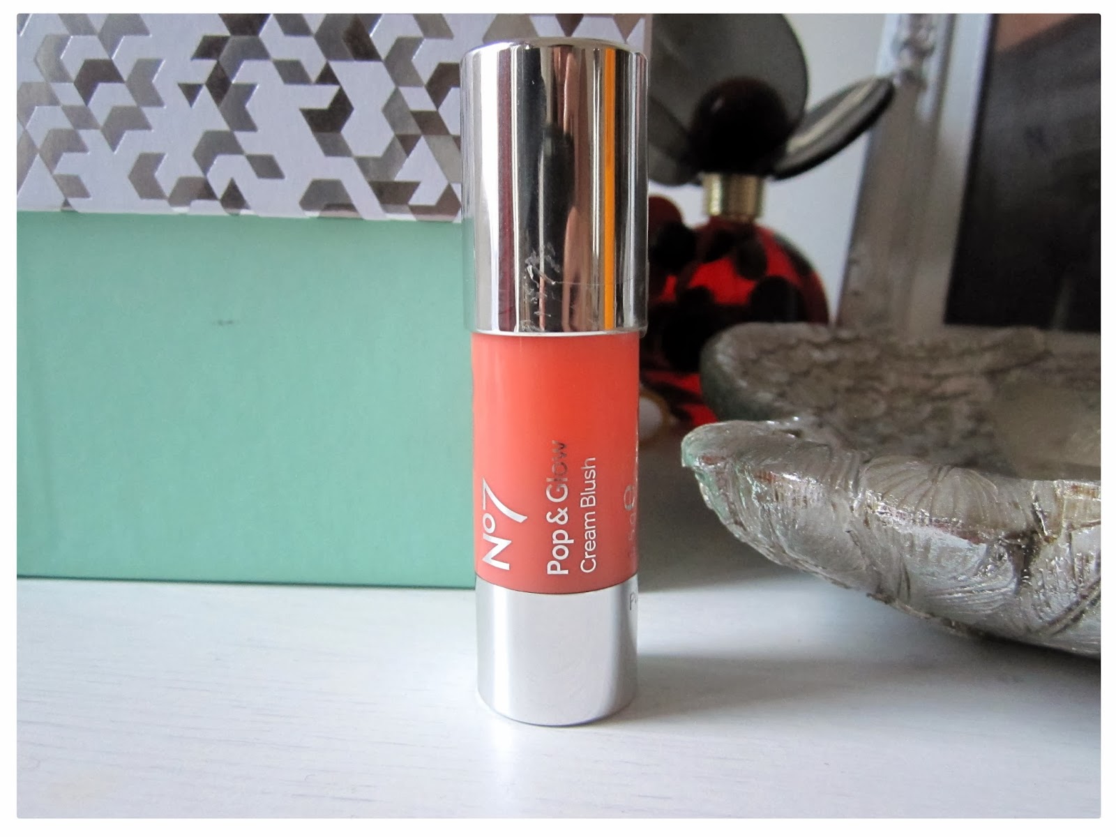 Boots No7 Pop & Glow Cream Blush Stick Review Sorbet Slurp Social