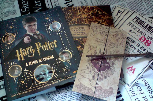 harry potter film wizardry book