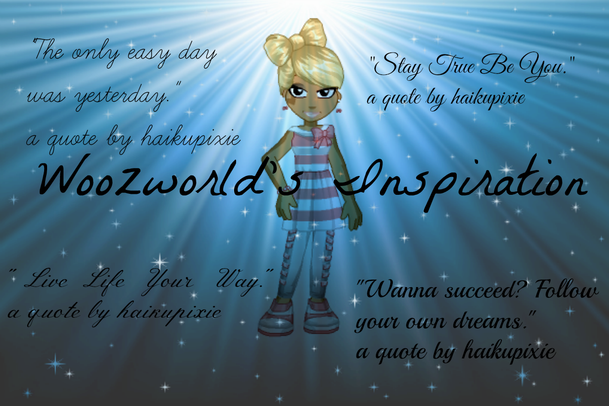 Woozworlds Inspiration