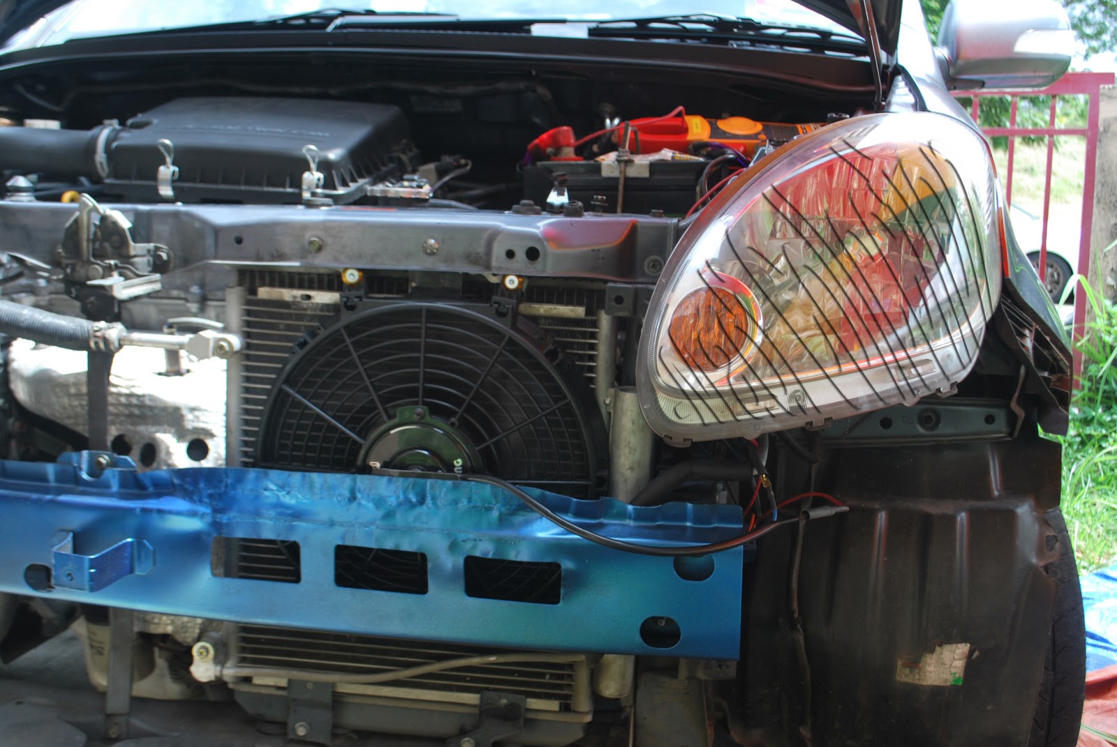 DIY Fix On Your Own Myvi Condenser Fan