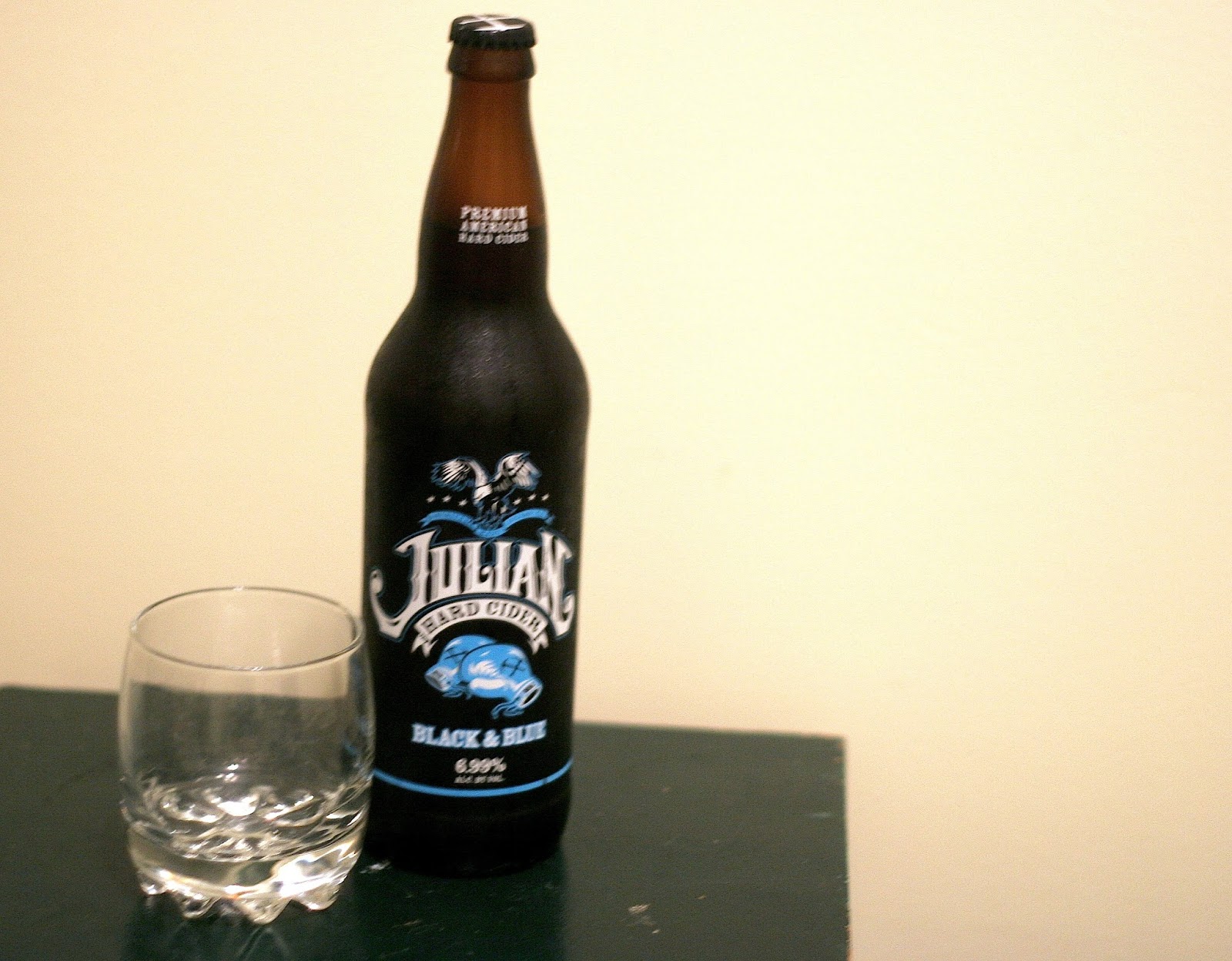 Along Came a Cider Cider Review Julian Hard Cider's Black & Blue Cider