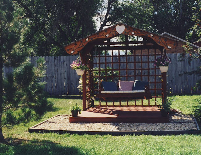 Maybe It's Just Me: Garden Therapy: Swing into Summer