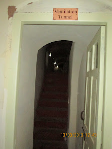 "Ventillation Corridor" in the "Old Theatre" on ground floor.