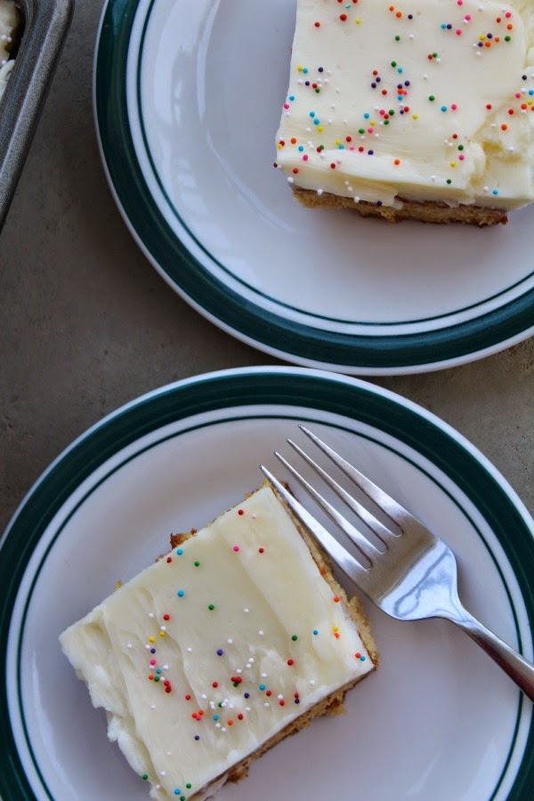 Vanilla Cake with Vanilla Frosting