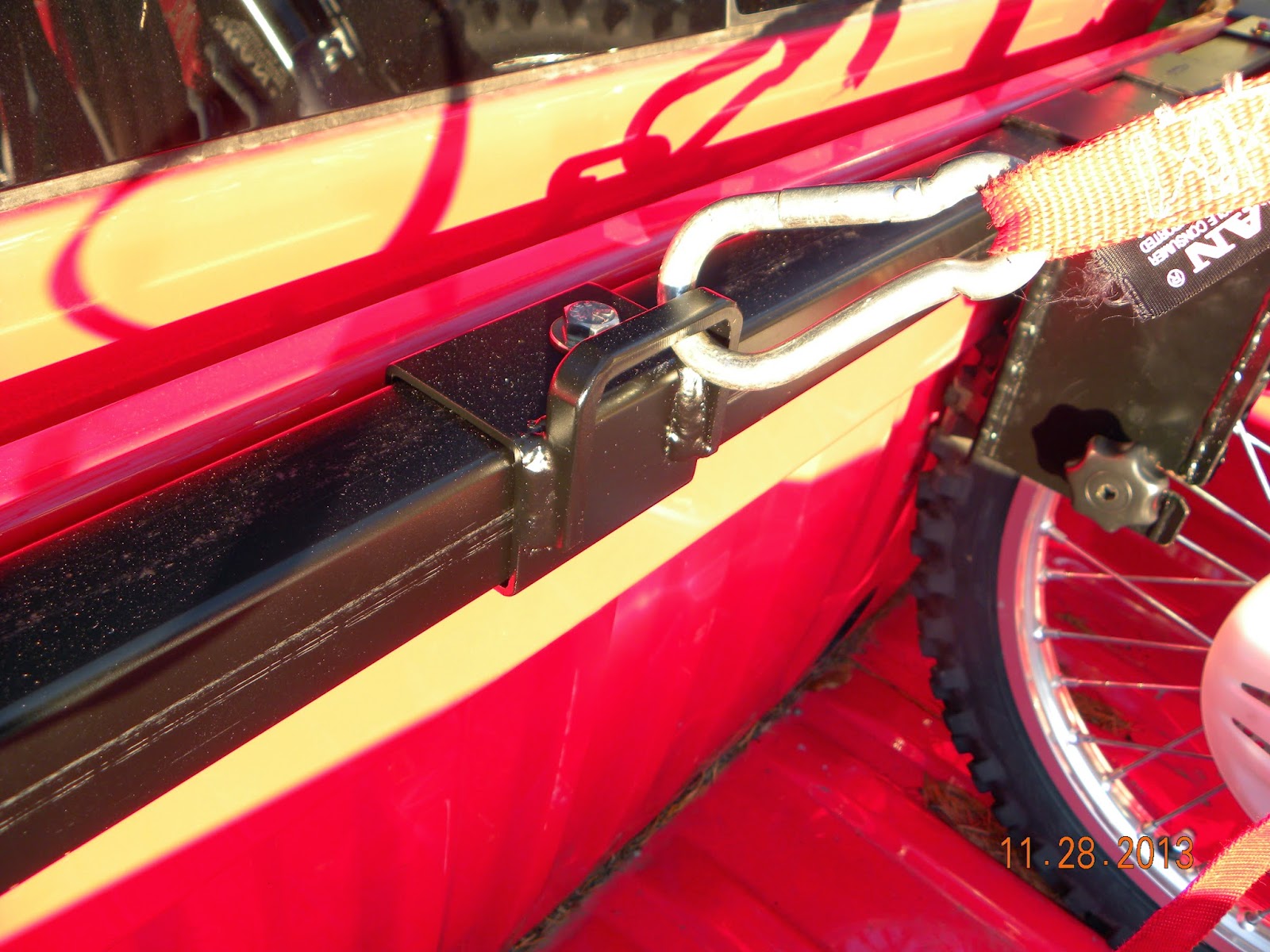 Custom Fabrication Projects by W.R. "Nice Rack!" Motorcycle Tie Down