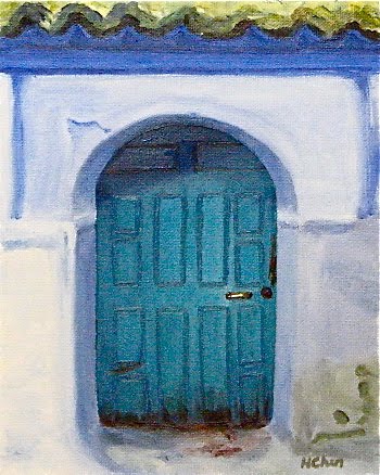 "Door in Morocco, 2" - 8 x 10
