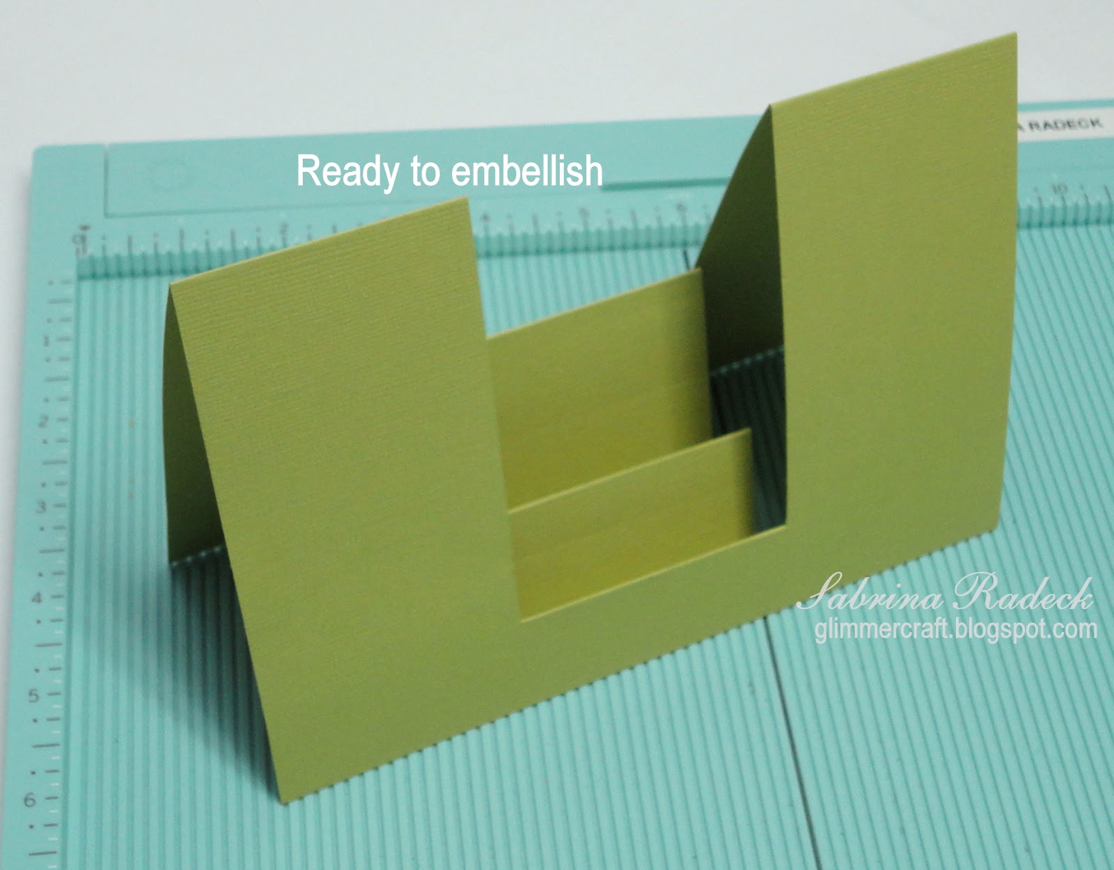 Aspiring to Creativity Double Sided Step Card Tutorial