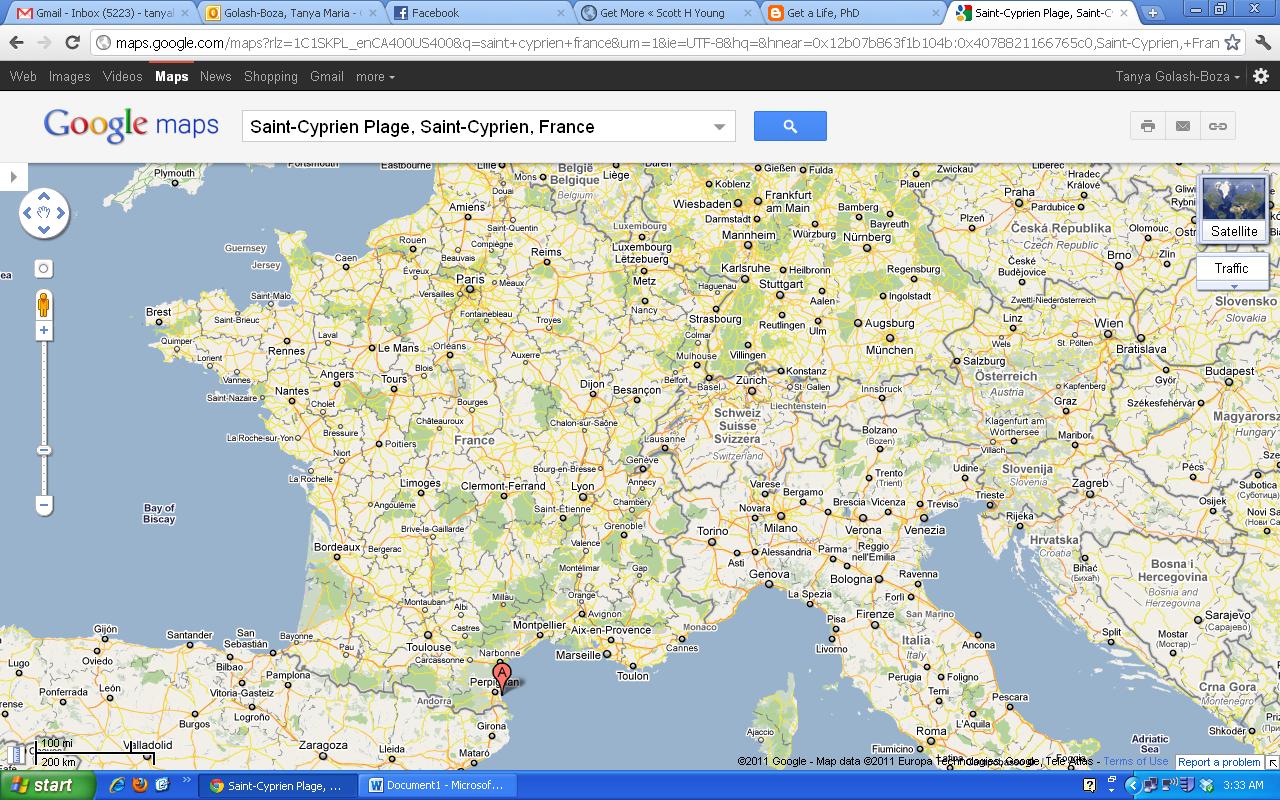 Are we there yet? Family Vacation in Saint Cyprien, France