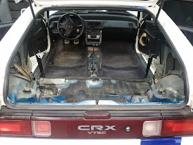 CRX number 4: 1991 CRX EE8 with a Vortech SC.