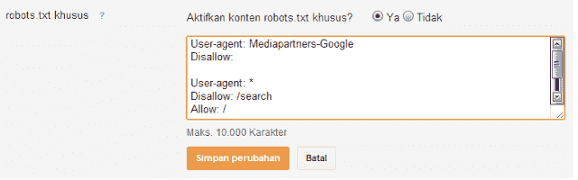 Robot TXT infoalya.com