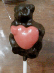 Choco Dark Milk Bear Lollipop