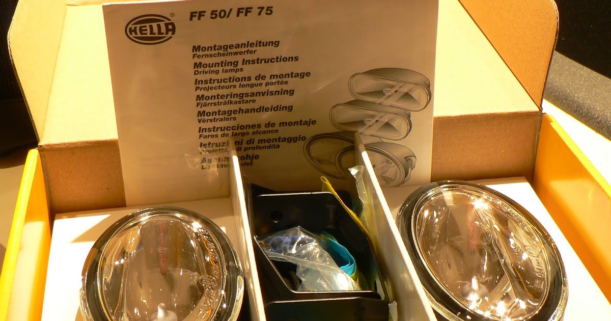 Morrison's Garage Hella FF50 Driving Lights