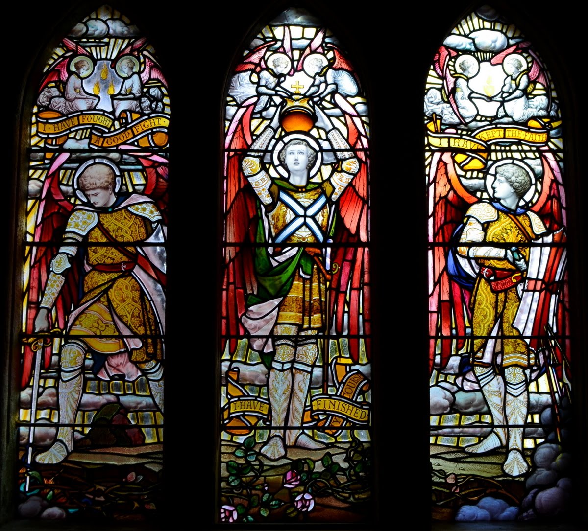 Tour Scotland Photographs Tour Scotland Photograph Video Stained Glass Windows St Conan's Kirk