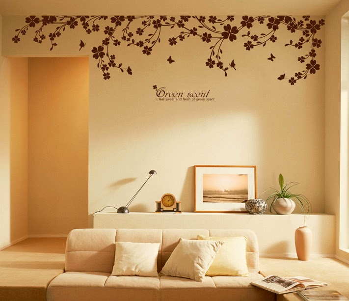 Decorative Stickers - The Alternative for Painting Walls ~ Home Designs