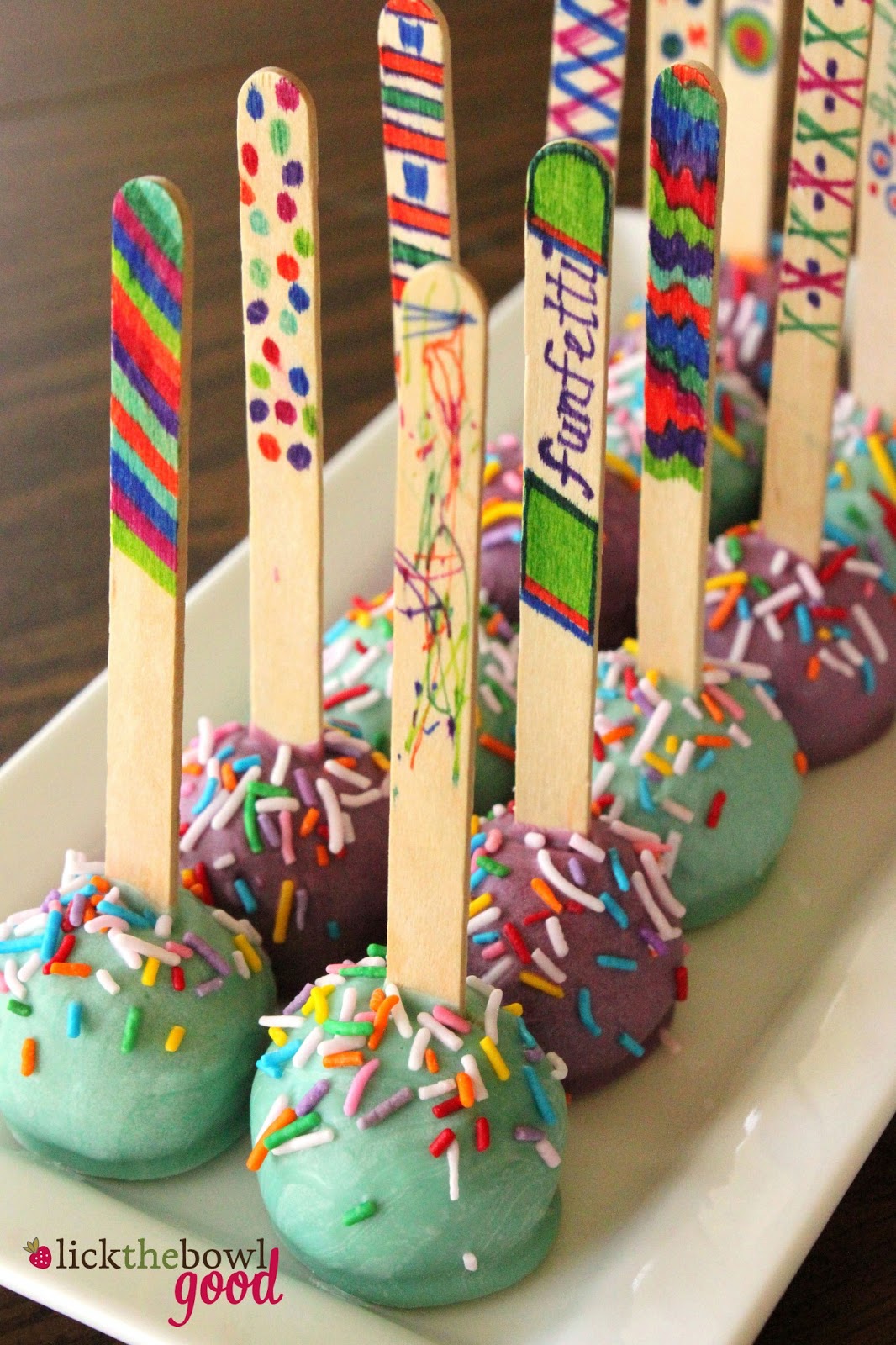 Lick The Bowl Good My Birthday Cakes and NoBake Cake Pops