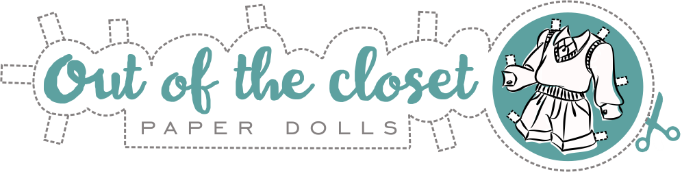 Out of the closet paper dolls