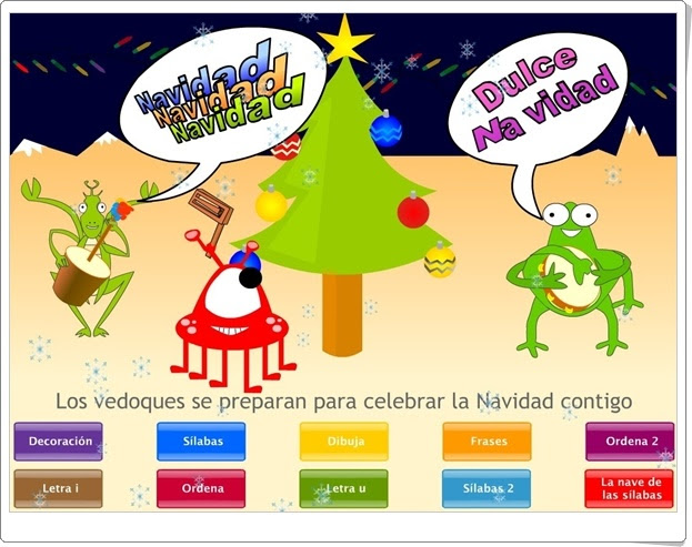 http://www.vedoque.com/juegos/navidad.swf?idioma=es