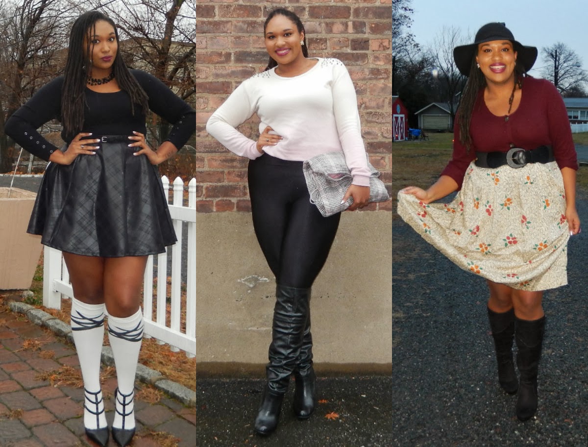 fffaceoff dark florals spikes socks a thick girls closet plus size knee high socks