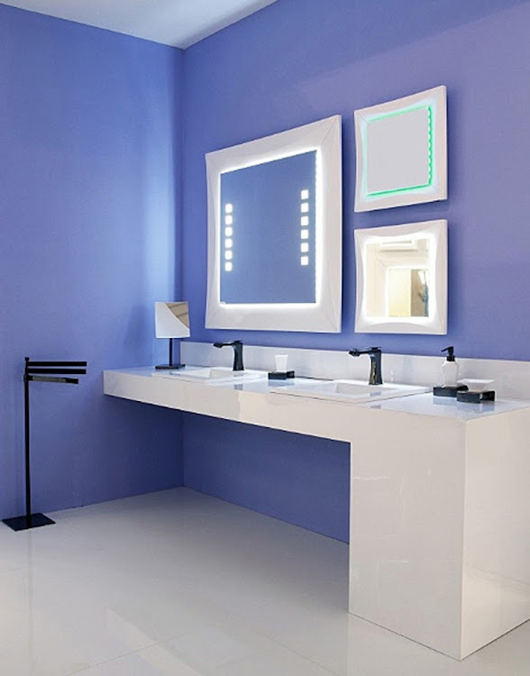 Futuristic Bathroom Design Idea