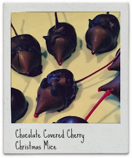 Chocolate Covered Cherry Mice