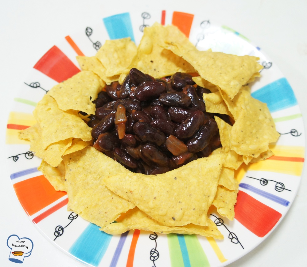 Pinay Panadera's Culinary Adventures Red Kidney Beans with Tortilla Chips