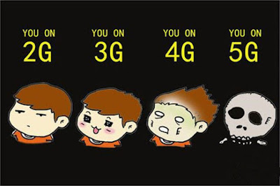 Ilustrasi penggunaan 5G!