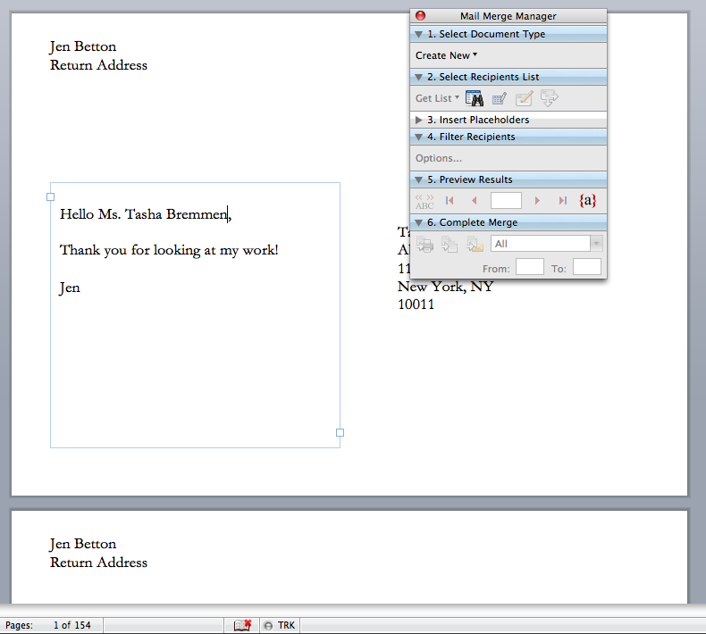 how to make a postcard in microsoft word