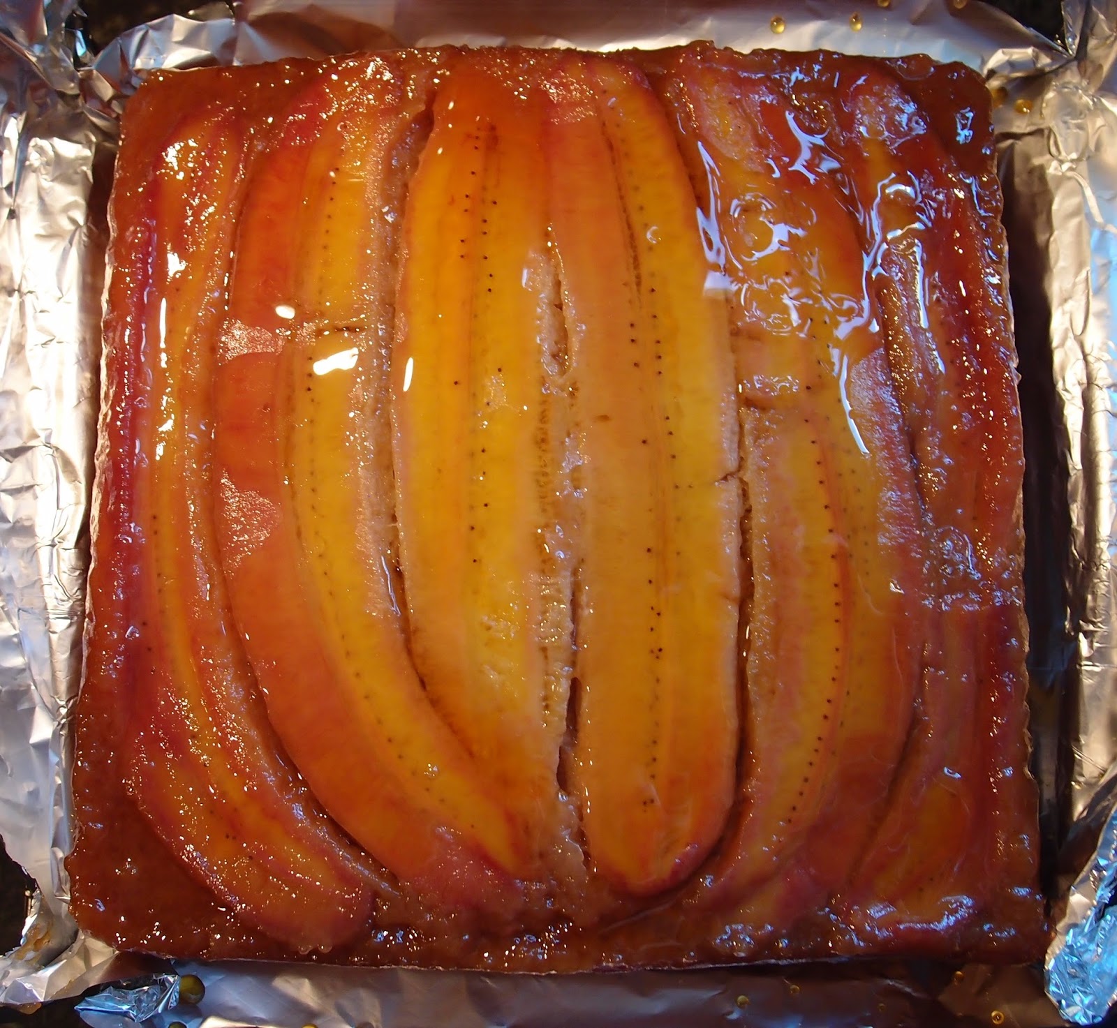 The Caked Crusader Banana and golden syrup cake