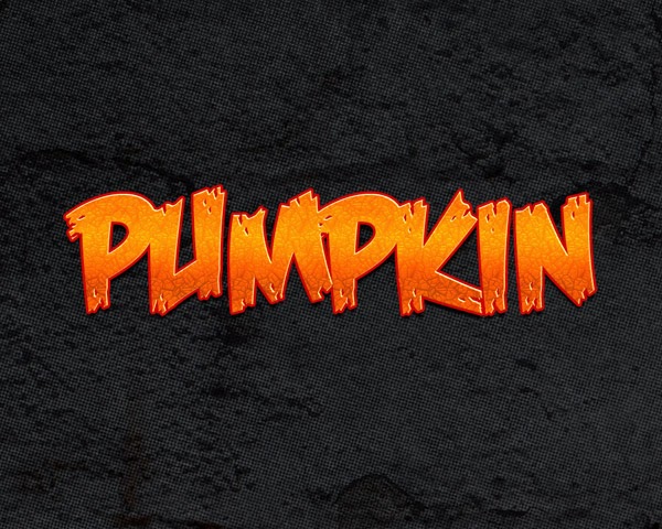 Pumpkin Text Effect Pumpkin Text Effect