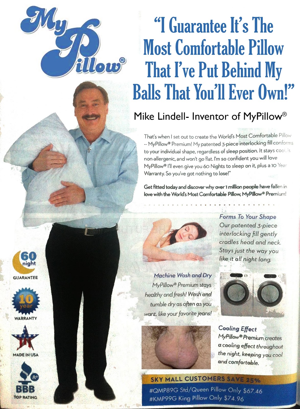 Eat A Dick, Joel The Blog EADJ Was Brought To You Today By MyPillow®