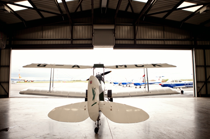 vintage airplane styled engagement shoot by STUDIO 1208