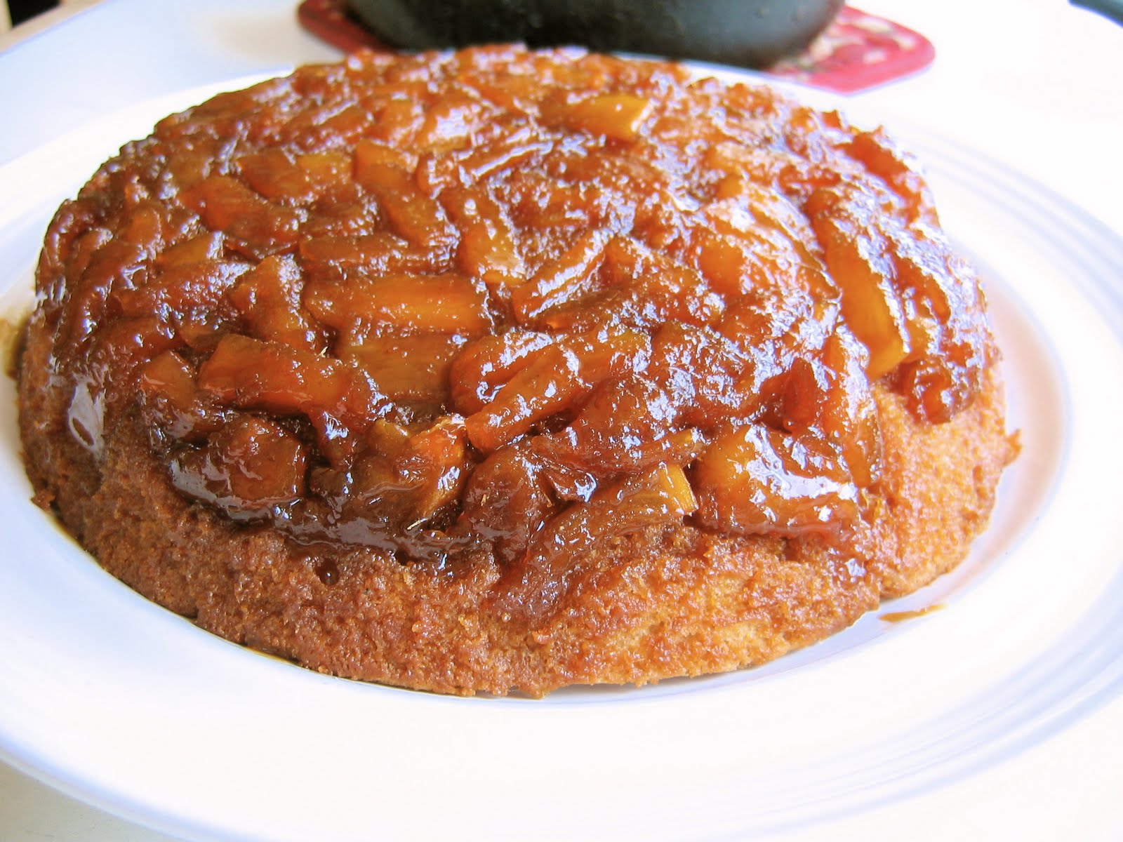 Ginger Pineapple UpsideDown Cake, CoconutLemongrass Ice Cream • The