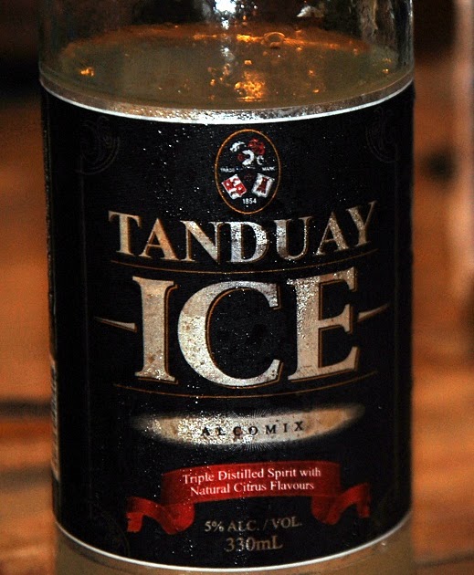 Alcohol and Drinks Tanduay Ice