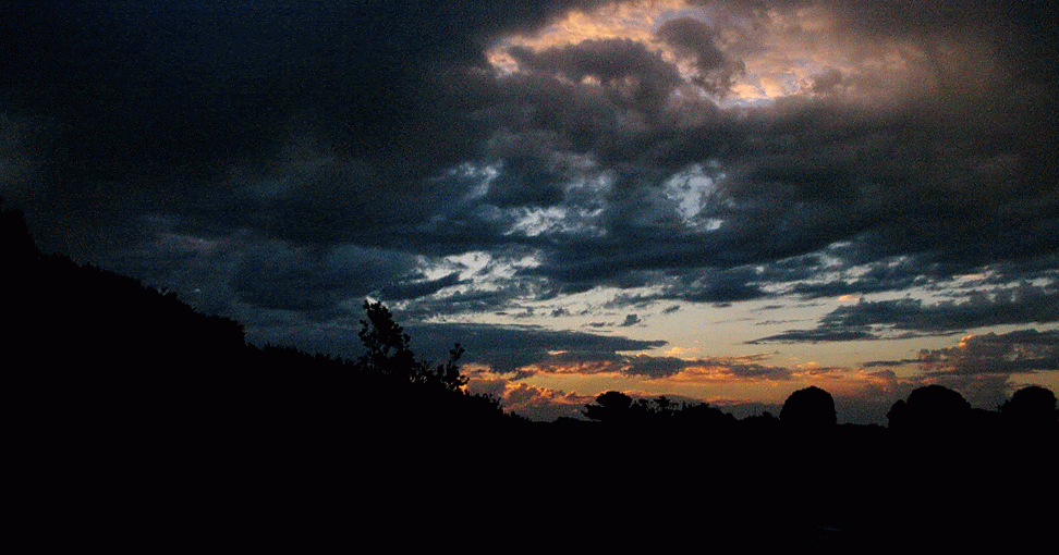 wandering in the light My Animated GIF Sunset Experiment