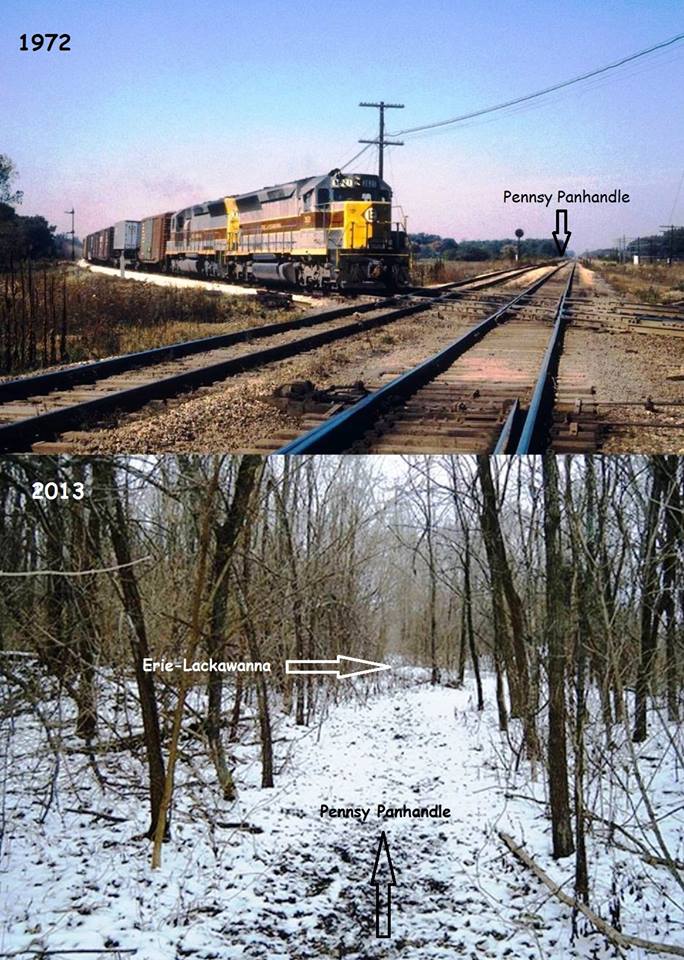 Towns and Nature North Judson, IN C&O, Erie, Pennsy's Panhandle, NYC