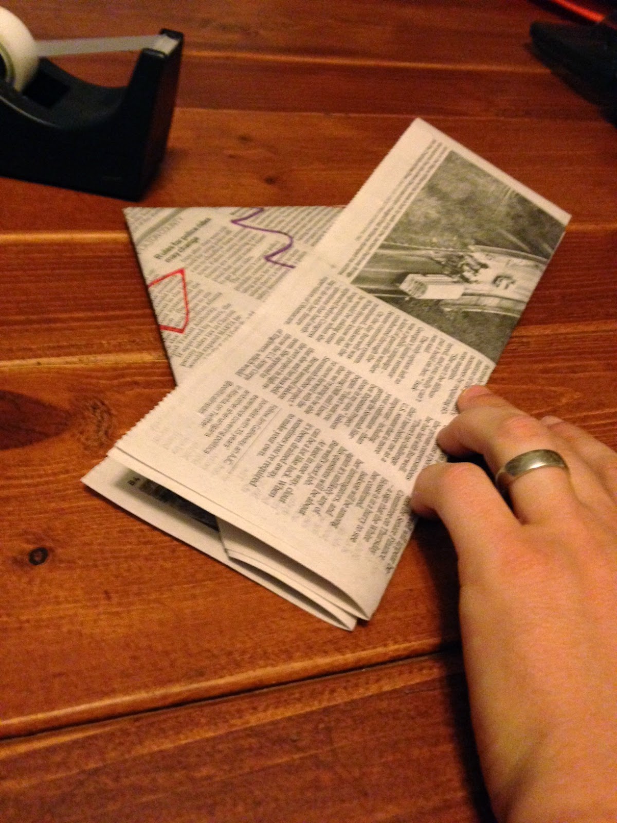 I Did It You Do It Newspaper Pirate Hat. Arrrrr Matey!